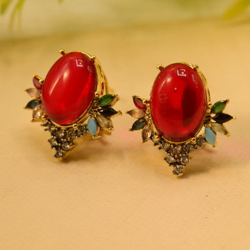 Elegant Design Real Stone Earrings For Girls/women.
